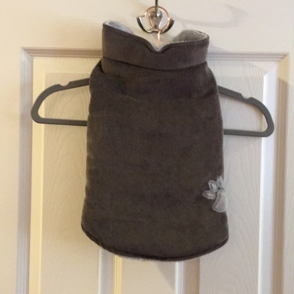 🐾  Gray Corduroy Dog Vest